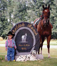 Sheldak Ranch sign